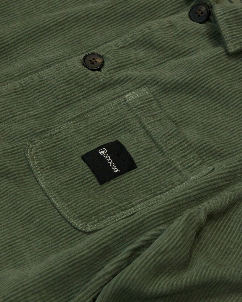 Overshirt - Washed Organic Khaki