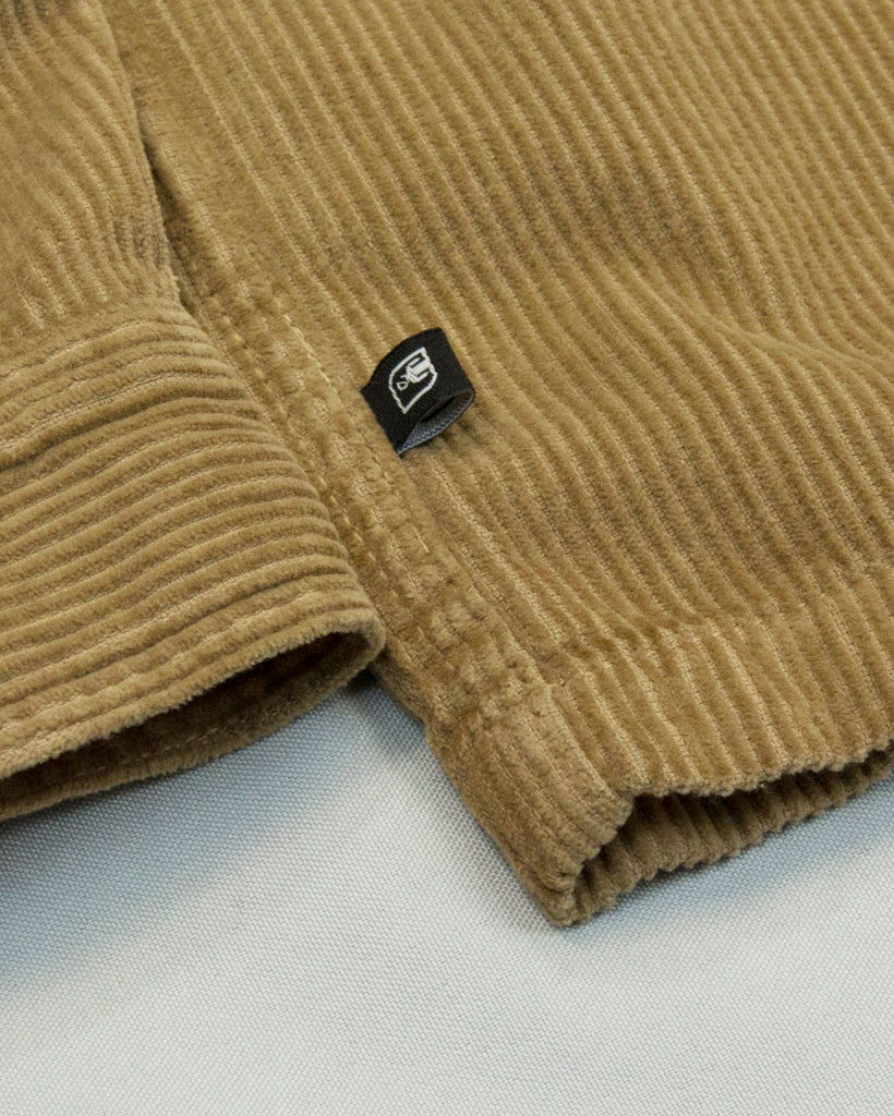 Overshirt - Washed Organic Camel