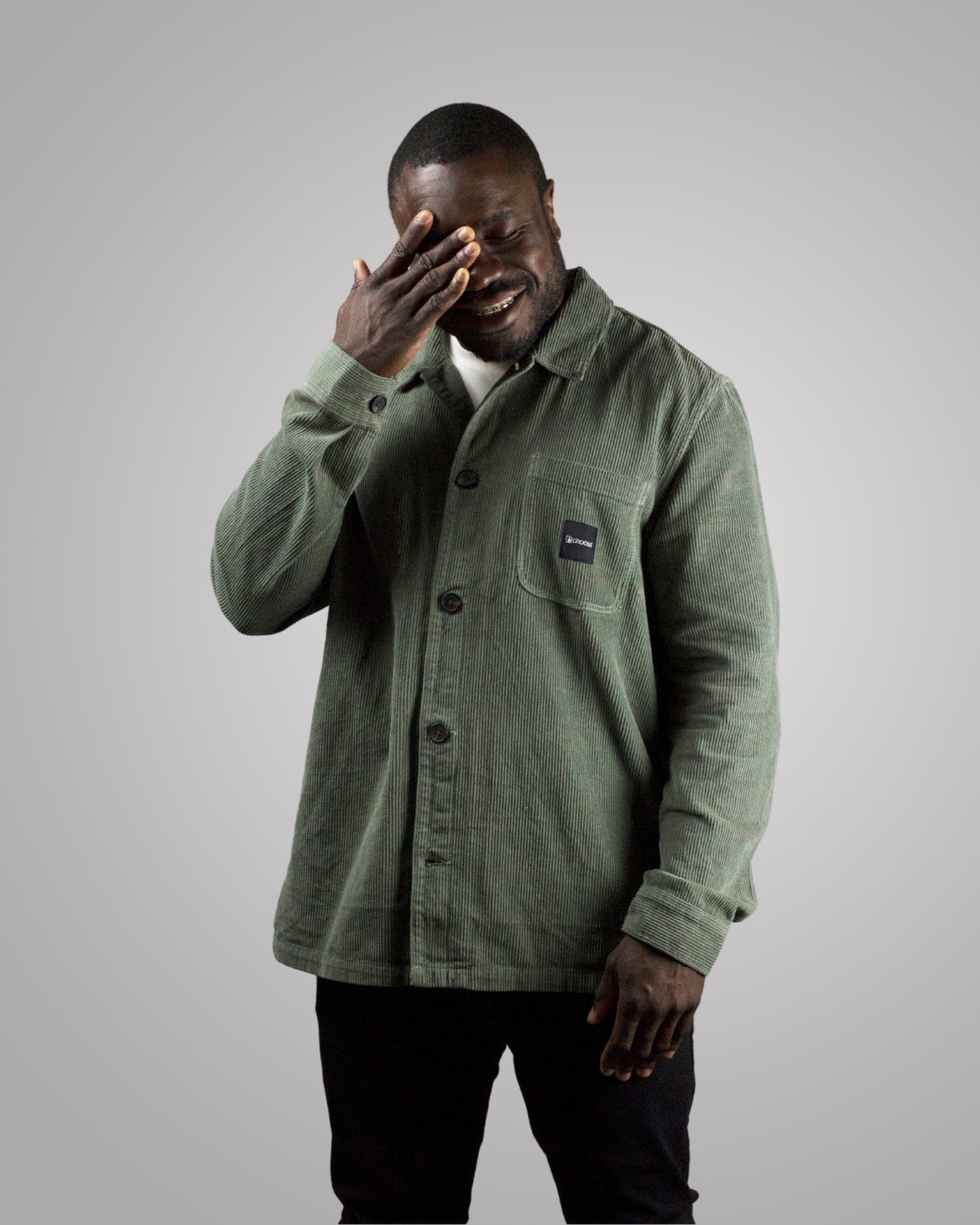 Overshirt - Washed Organic Khaki