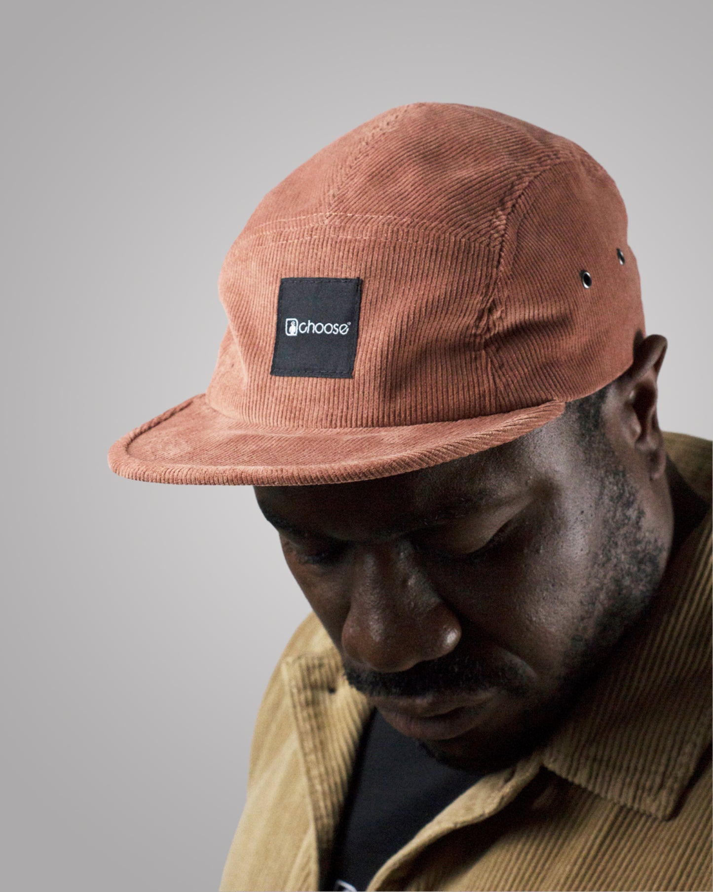 5 PANEL CAP - Redwood