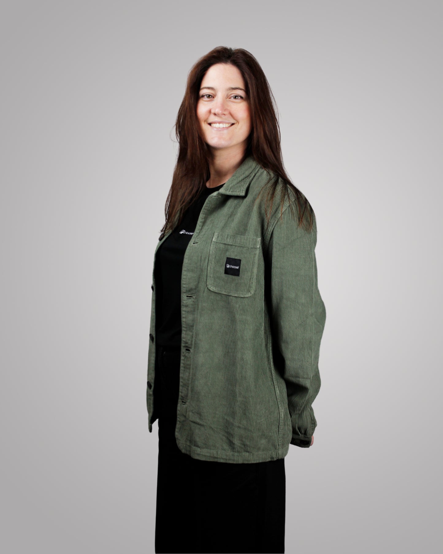 Overshirt - Washed Organic Khaki
