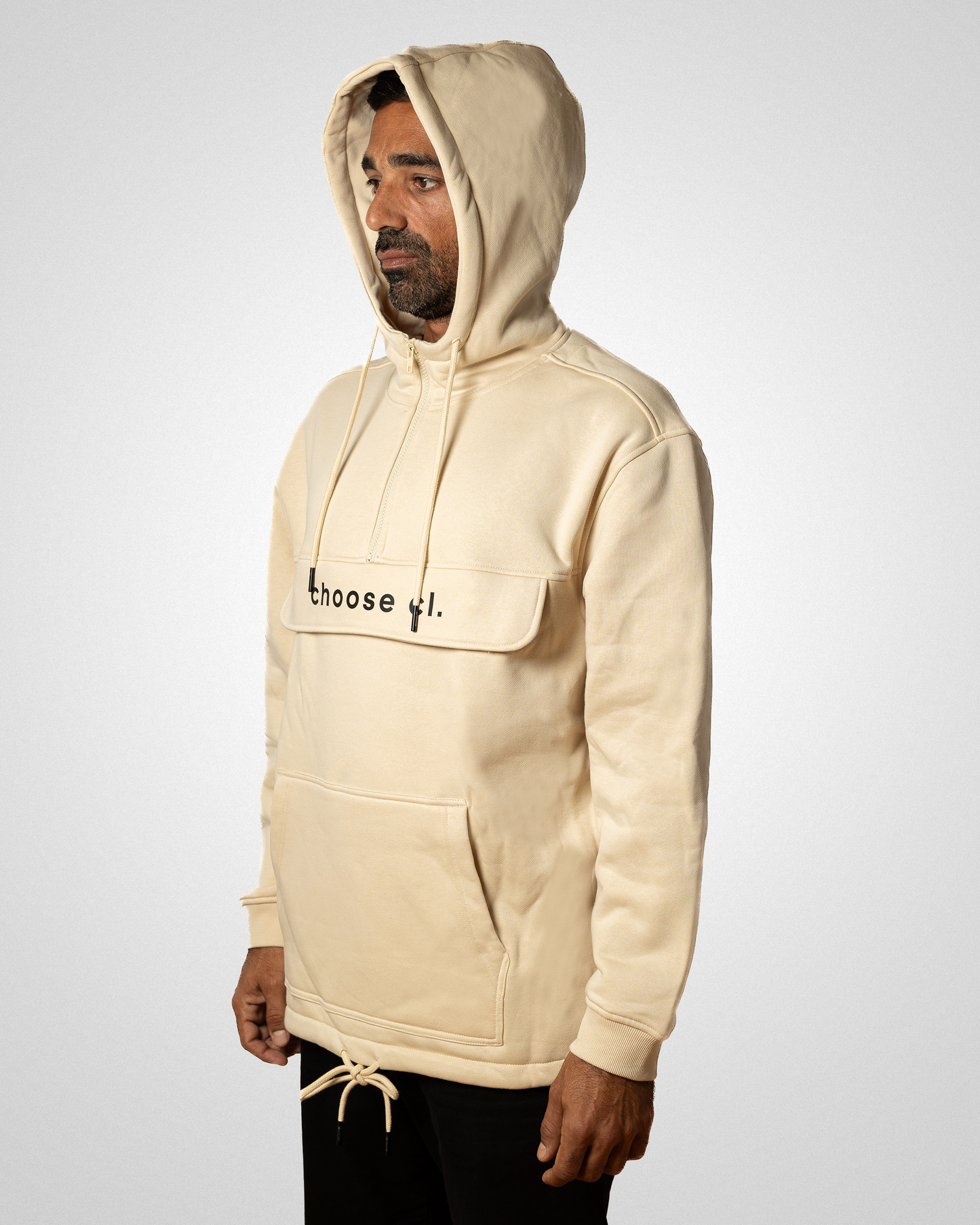 HEAVY HOODY KANGU - Sand