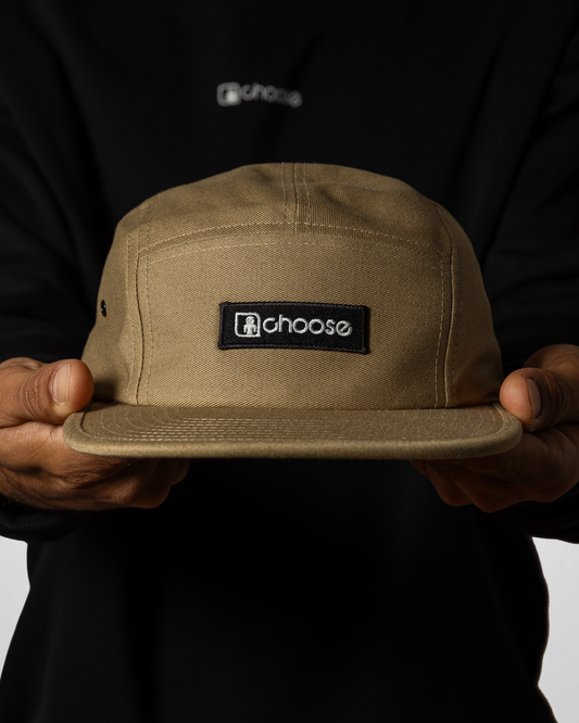 5 PANEL CAP - Khaki