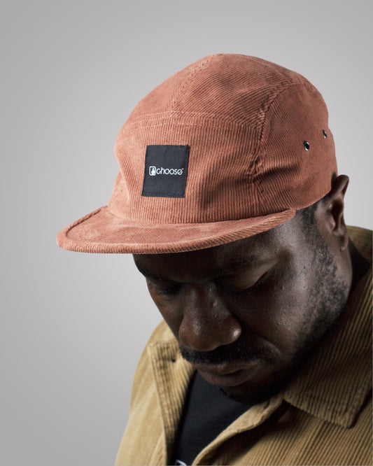 5 PANEL CAP - Redwood